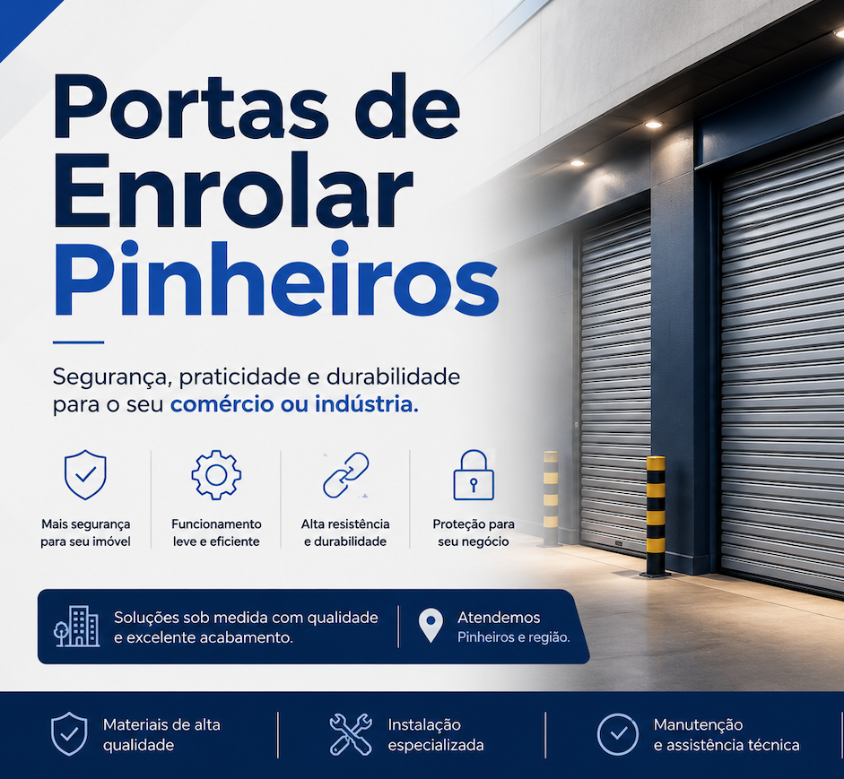 Portas de Enrolar Pinheiros