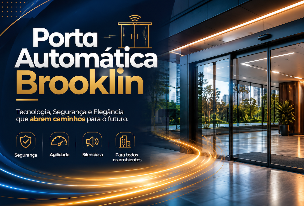 Porta Automática Brooklin
